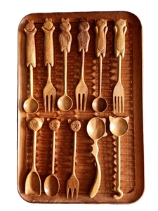 Cuillère en bois naturel-Le choix élégant pour vos repas! - Product Image 6