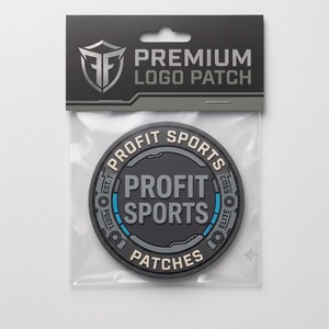 Badges en PVC moulé 3D haute densité avec support auto-agrippant robuste en caoutchouc - Product Image 2