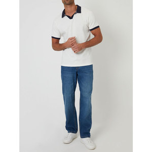 Camiseta Polo Personalizada para Hombre, 100% Algodón, Manga Corta, Camisetas Polo Casuales de Alta Calidad, Transpirables, OEM, ODM - Product Image 5