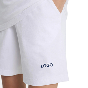 Custom Women's Heritage Serif Gym Shorts Premium Cotton Jersey Athletic Training Medium Weight 260 GSM Elastic Waistband Soft - Product Image 4