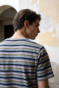Camiseta '' SOSH 4 '' para Hombre, Diseño a Rayas - Product Image 6