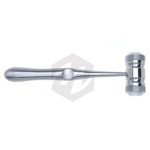 Maillet à os manuel en acier inoxydable et titane de haute qualité de 7,5 pouces, marteau chirurgical vétérinaire orthopédique pour le levage d'os durs - Product Image 3