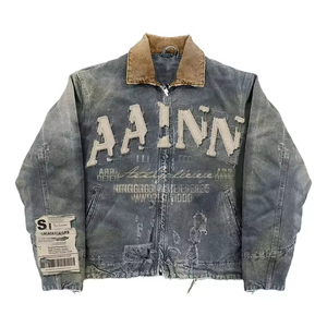 IBEX 2026 Luxury Rhinestone <b>Denim</b> <b>Jacket</b> Hand Set Crystal Embellished Premium Jean Coat Streetwear Fashion - Product Image 6
