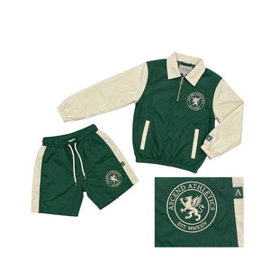 Best New fashion Custom made Reflective Windbreaker Nylon Track <b>Pants</b> Windbreaker Tracksuits Shorts Set Top Quality Wholesale - Product Image 6