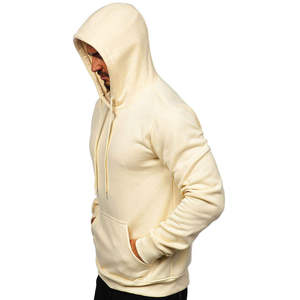 Sudadera con Capucha de Forro Polar de Poliéster Lisa para Hombre, Servicio OEM, Personalizable con Logotipo - Product Image 6
