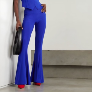 Wholesale Women <b>Trouser</b> Casual <b>Drawstring</b> Waist at Cheap Price High-street Pant Wholesale Women <b>Trouser</b> Casual <b>Drawstring</b> Pants - Product Image 4
