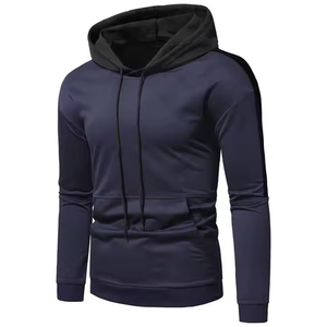 Sweat-shirts personnalisés en molleton bouclette sans cordons 100 % coton, coupe oversize, broderie épaisse et lourde, pour hommes, sweat-shirt vierge - Product Image 6