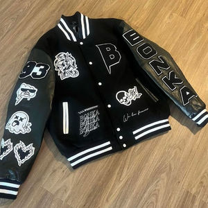 Nouveauté Veste universitaire coupe confortable et sublimation à séchage rapide Veste universitaire légère High Street - Product Image 3