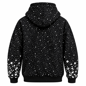 Unisex Oversized <b>Rhinestone</b> <b>Hoodie</b> Sweatshirt Front pocket Casual Autumn Wear 100% Cotton Fleece Quick Dry Waterproof <b>hoodie</b> - Product Image 2