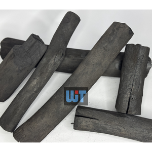 Charbon de bois dur supérieur pour barbecue Durable et noir Chaleur supérieure avec un minimum de fumée - Product Image 1