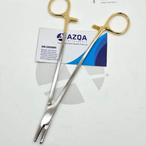 Porte-aiguille Bozemann TC en gros, manche doré de qualité supérieure, instrument de suture chirurgical en acier inoxydable - Product Image 4