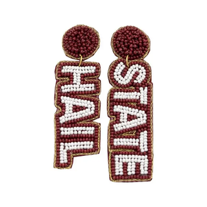 Pendientes Colgantes de Cactus con Cuentas Rosas, Joyería Bohemia para Mujer, Accesorios para Fiestas - Product Image 3