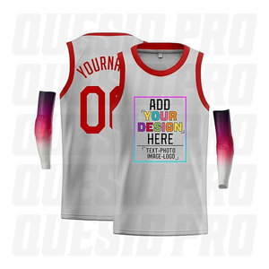 เสื้อบาสเก็ตบอลมืออาชีพ แห้งเร็ว ระบายอากาศได้ดี ปรับแต่งได้ตามต้องการ เสื้อบาสเก็ตบอลทีม พิมพ์ลายคุณภาพสูง ชุดกีฬา - Product Image 5