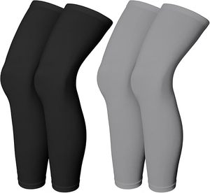 Custom LOGO Breathable Quick Dry <b>Compression</b> Sports Safety Basketball Leg Sleeves Football Calf Protector Spandex/Polyester - Product Image 3