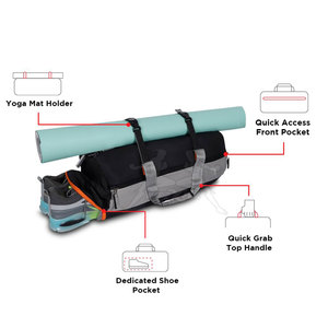 Sac de sport à prix de gros, sac de rangement fiable conçu pour le fitness quotidien et les voyages actifs - Product Image 4