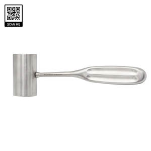 ค้อนกระดูกแบบออร์โธปดิกส์ คิร์ก โบน แมลเล็ต ทำจากสแตนเลสสตีล สำหรับงานผ่าตัด ความแม่นยำสูง ใช้สำหรับงานศัลยกรรมตกแต่งจมูก สามารถนึ่งฆ่าเชื้อได้ ทนทาน - Product Image 5