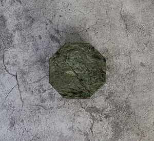 Elegant Premium Indian Green Extra Octagonal <b>Marble</b> <b>Coasters</b> Natural Stone Flamed Finish Waterproof Table <b>Coasters</b> for Home - Product Image 5