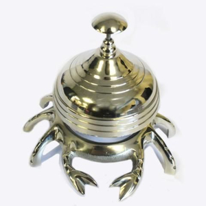 Nautical Desk <b>Bell</b> Vintage Service Calling <b>Bell</b> Premium Ornate Metal Tabletop <b>Bell</b> for Office Desk Shop Counter - Product Image 4