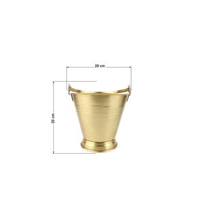 Cubo de Hielo de Latón, Último Modelo, Forma Redonda, para Cerveza y Bebidas, Personalizable, Precio al por Mayor - Product Image 1