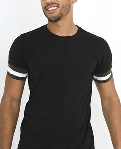 T-shirt unisexe décontracté 2-en-1 à manches courtes, personnalisable, en tissu jersey respirant, coupe classique, col rond, idéal pour la gym - Product Image 2