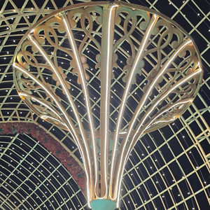 X-Mas Lantern Modern Chandelier Brass Iron Hanging Light Moon Star Shape Vintage Style Graduation Outdoor Living Room Ramadan - Product Image 1