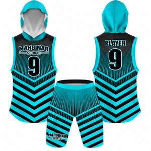 Ensemble d'uniformes de football 7 sur 7 personnalisés, coutures renforcées, maillot et short imprimés, tenue d'équipe 2 pièces, vêtements de sport pour adultes, football américain - Product Image 1