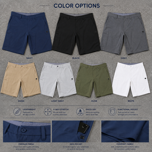 Men's <b>Golf</b> <b>Shorts</b> <b>Stretch</b> Performance <b>Golf</b> <b>Shorts</b> Quick Dry Lightweight <b>Golf</b> Wear Custom Logo Athletic <b>Shorts</b> Custom <b>Golf</b> <b>Shorts</b> - Product Image 4