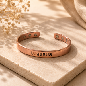High Quality 100% Custom Logo Pure Copper Solid Copper Bracelet Copper Cuffs for <b>Men</b> and Women With healing application - Product Image 3