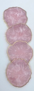 Antique Design Epoxy Resin Coaster Custom Size Best Polished Tea Cup Tableware Handmade Best Quality Handmade Product - Product Image 4