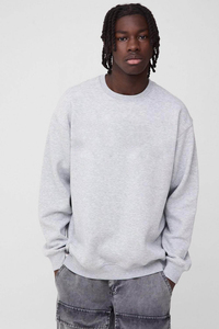 Nueva Llegada Sudadera de Cuello Redondo Oversize de Alta Calidad para Hombre, Estilo Bosque, con Lavado de Costuras, Personalizada, de Mezcla de Algodón - Product Image 4
