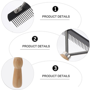 Peigne à picots en acier réutilisable DIVIED Perth pour administrer des médicaments oralement aux chèvres, outil de toilettage vétérinaire certifié CE avec fonctionnalités de soins DIY pour chèvres - Product Image 6