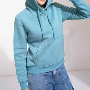เสื้อฮู้ดผู้หญิงไล่เฉดสี แขนยาว สวมใส่สบาย ผลิตจากโพลีเอสเตอร์ 100% ระบายอากาศได้ดี เหมาะสำหรับใส่ในฤดูใบไม้ผลิ - Product Image 2