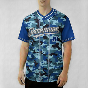 Camiseta de Béisbol de Alta Calidad, Diseño Limpio, Acabado Duradero, Estilo Deportivo, Manga Corta, para Entrenamiento, Nombres de Equipo Personalizados, Unisex - Product Image 1