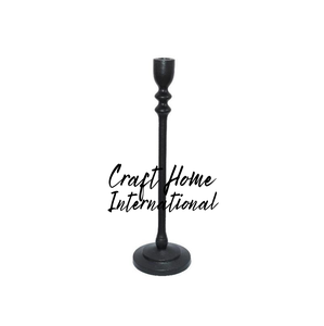 Porte-bougie en métal de style nordique, centre de table minimaliste scandinave, décoration moderne pour la maison, accent pour mariage et fête - Product Image 2