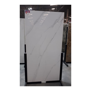 Dalles de porcelaine Statuario Soft Vein Classic White Marble 80x160cm 800x1600mm, dalles de porcelaine Statuario Classic White 80x160 - Product Image 1
