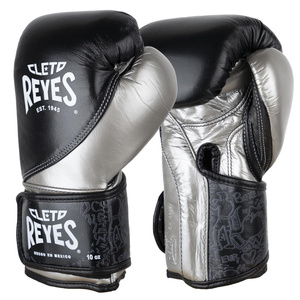 Guantes de boxeo Cleto Reye de primera calidad a precio mayorista RTS, de cuero genuino, con logo personalizado, para entrenamiento y sparring, modelo AS-BG-502 - Product Image 1