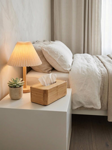 Boîte à mouchoirs en bois artisanale personnalisable, logo personnalisé, emballage durable, élégant et raffiné par Perfect Enterprises - Product Image 4