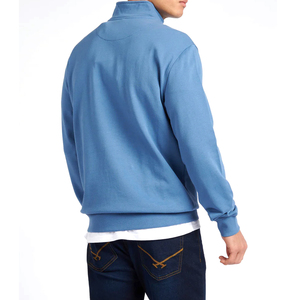 Sudadera Premium para Hombre al por Mayor con Media Cremallera, Cuello Alto, Manga Larga, Estilo Casual Deportivo, Proveedor Directo de Fábrica OEM ODM - Product Image 3