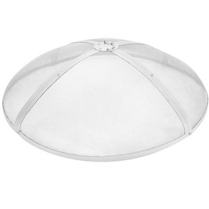 Coperchio per Braciere in Acciaio Rinforzato da 30 Pollici, Schermo Antifiamma Facile da Aprire per Esterni - Product Image 1