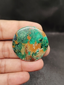 100% Natural Chrysocolla Malachite Cabochon Wholesale Price Lot Natural Chrysocolla Malachite - Product Image 4