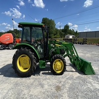 Traktor John Deere 5075E 65HP 4WD dengan Penggerak Roda, Mesin, Gearbox, Pompa, dan Komponen Inti - Peralatan Pertanian