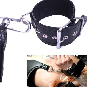 สายรัดข้อมือถึงหลังแบบหนัง ปรับขนาดได้ - Product Image 6