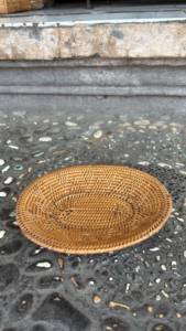 Plato de Servir Ovalado de Bambú Ecológico Hecho a Mano, Estilo Bohemio, Diseño Sólido, el Más Vendido en Indonesia, Vajilla de Bali - Product Image 4