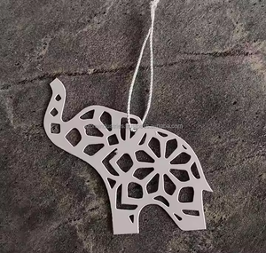 Decoraciones colgantes de Navidad Latón antiguo Adorno para el hogar interior y exterior Estilo modelo Adornos navideños duraderos - Product Image 1