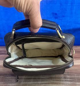 RABADA LM67 Vintage Leather <b>Men's</b> <b>Messenger</b> <b>Bag</b> Alligator Pattern Buckle Closure Durable Daily Use Travel Large Size - Product Image 4