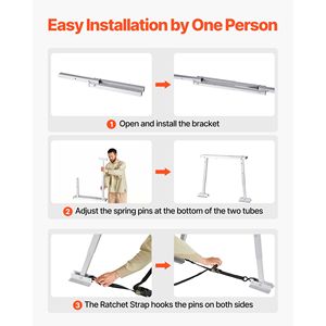 Stabilizzatore Compatto Pieghevole per Camper, Facile da Riporre, Universale per Rimorchi e Roulotte - Product Image 4
