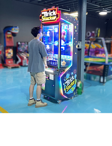 Brick Stacker Arcade Game Machine Luxury Coin Operated Electronic <b>Block</b> Stacking Simulator Major Minor Prize Outlet Game - Product Image 3