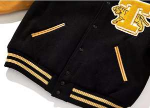 Blousons universitaires personnalisés brodés OEM 2026 – Hiver, imperméables, coupe-vent, écologiques, respirants, grandes tailles pour hommes, design respirant - Product Image 5