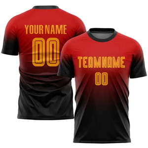 2026 Unisex Soccer Jersey Football Uniform Set 100% Polyester Printed Customized Color Logo Heat-Transfer High Quality OEM - Product Image 5