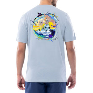 Camiseta de Flores Personalizada con Protección UV de Calidad Premium para Hombre, Ropa OEM, Ropa Deportiva, Camiseta de Pesca - Product Image 2